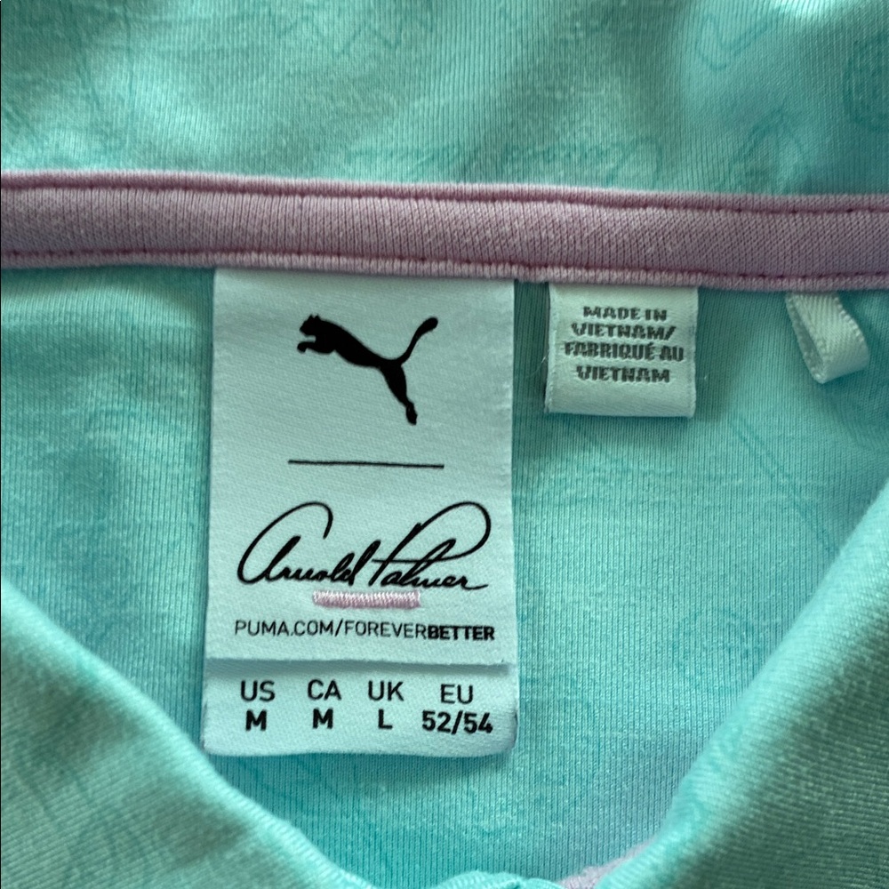 Puma Arnold Palmer Rickie Fowler limited edition golf shirt Retired. - Picture 2 of 6